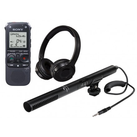 Kit Microfon Unidirectional + Reportofon - Redare de la distanta [UNTY-14]